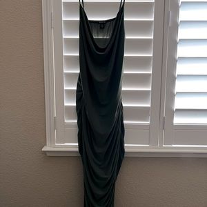 BOOHOO Maternity Midi Bodycon Dress